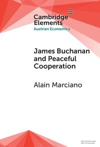 Cover image for James Buchanan and Peaceful Cooperation