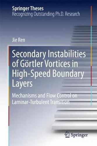 Cover image for Secondary Instabilities of Goertler Vortices in High-Speed Boundary Layers: Mechanisms and Flow Control on Laminar-Turbulent Transition