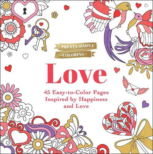 Cover image for Pretty Simple Coloring: Love