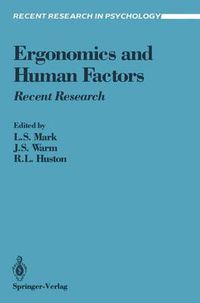 Cover image for Ergonomics and Human Factors: Recent Research