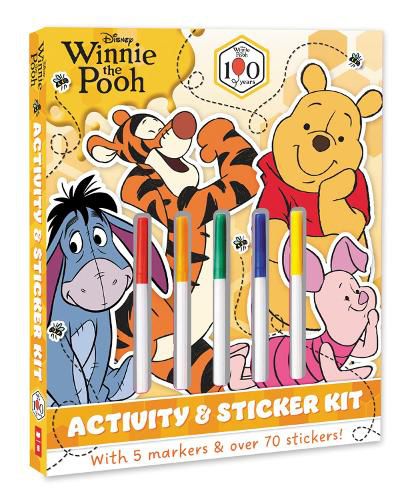 Cover image for Winnie the Pooh 100th Anniversary: Activity and Sticker Kit (Disney)