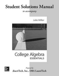 Cover image for Students Solutions Manual for College Algebra Essentials