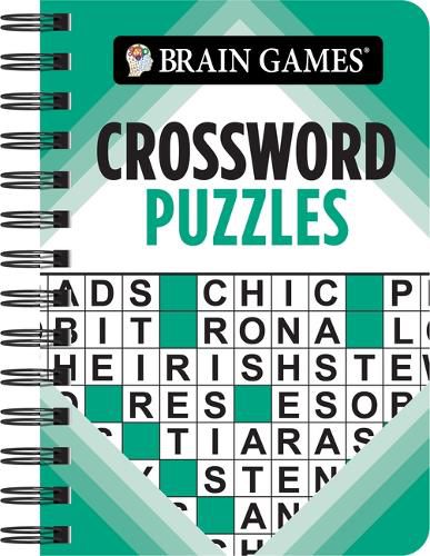 Brain Games - To Go - Crossword Puzzles (Teal)