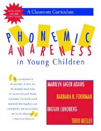 Cover image for Phonemic Awareness in Young Children