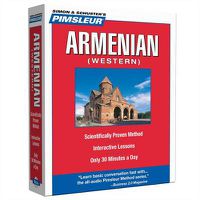 Cover image for Pimsleur Armenian (Western) Level 1 CD, 1: Learn to Speak and Understand Western Armenian with Pimsleur Language Programs