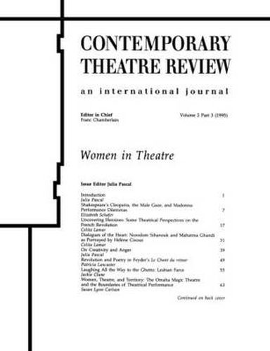 Cover image for Women in Theatre 2GBP3