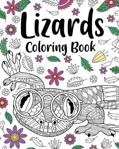 Cover image for Lizards Coloring Book