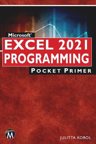 Cover image for Microsoft Excel 2021 Programming Pocket Primer