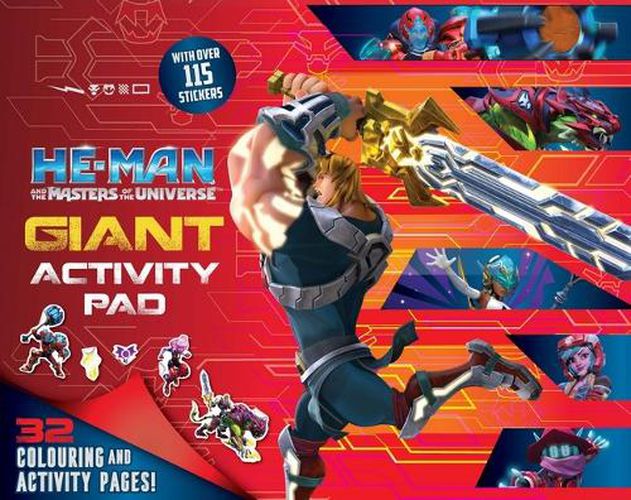 Cover image for He-Man and the Masters of the Universe: Giant Activity Pad (Mattel)