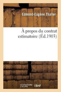 Cover image for A propos du contrat estimatoire