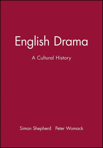 Cover image for English Drama: A Cultural History