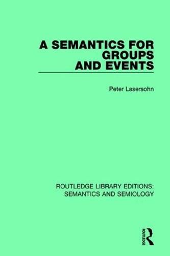 Cover image for A Semantics for Groups and Events
