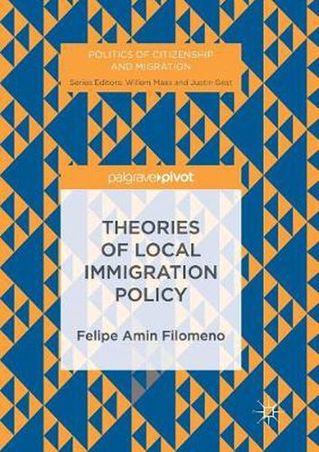 Cover image for Theories of Local Immigration Policy