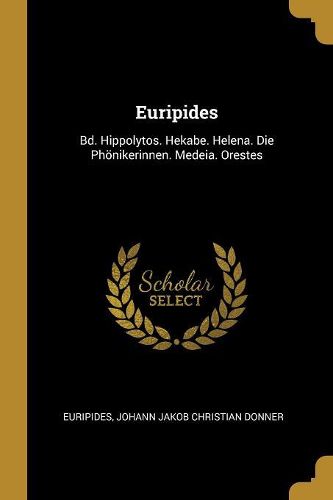 Cover image for Euripides