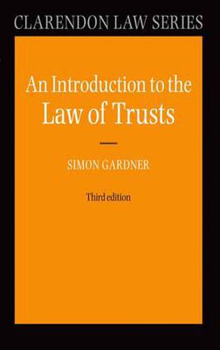 Cover image for An Introduction to the Law of Trusts