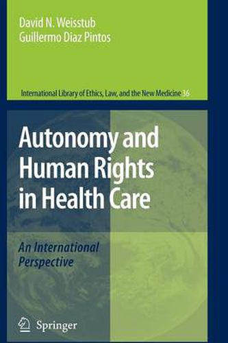 Cover image for Autonomy and Human Rights in Health Care: An International Perspective