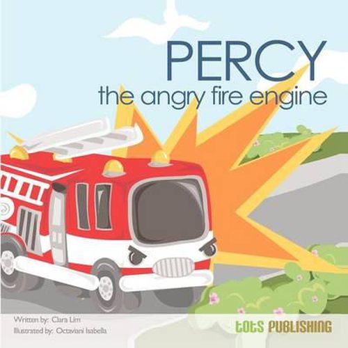Cover image for Percy the Angry Fire Engine