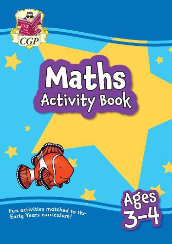 Maths Activity Book for Ages 3-4 (Preschool)