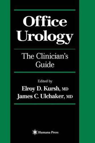Cover image for Office Urology: The Clinician's Guide