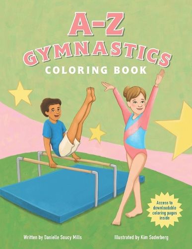 Cover image for A-Z Gymnastics Coloring Book