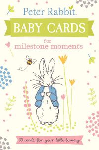 Cover image for Peter Rabbit Baby Cards for Milestone Moments