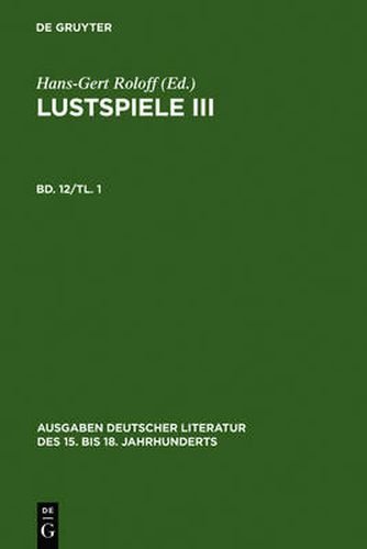 Lustspiele III