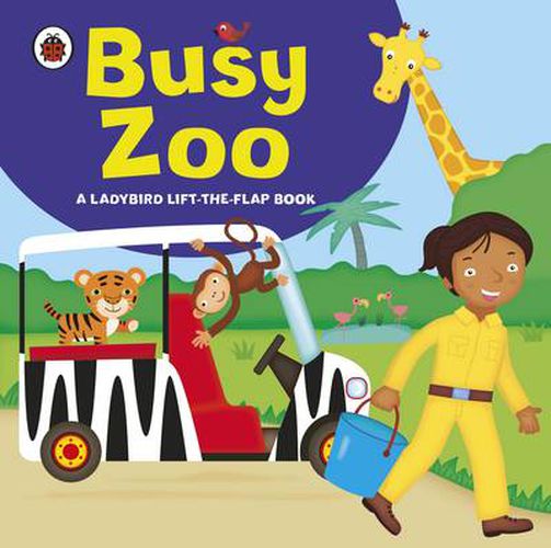 Cover image for Ladybird lift-the-flap book: Busy Zoo