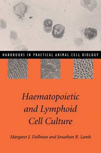 Cover image for Haematopoietic and Lymphoid Cell Culture