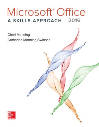 Cover image for Microsoft Office 2016: A Skills Approach