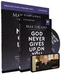 Cover image for God Never Gives Up on You Study Guide with DVD