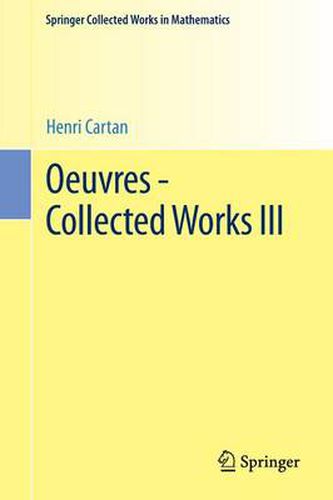 Cover image for Oeuvres - Collected Works III