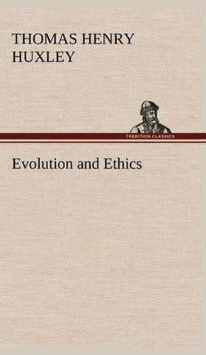 Cover image for Evolution and Ethics