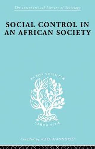 Cover image for Socl Contrl African Soc Ils 72