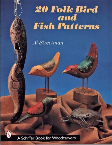 Cover image for 20 Folk Bird and Fish Patterns