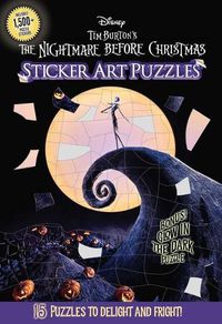 Cover image for Disney Tim Burton's the Nightmare Before Christmas Sticker Art Puzzles