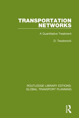 Cover image for Transportation Networks