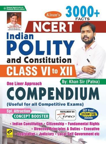 Cover image for NCERT Indian Polity and Constitution One liner Compendium