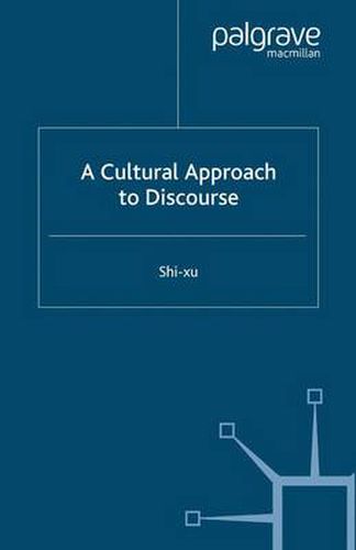 Cover image for A Cultural Approach to Discourse