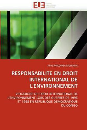 Cover image for Responsabilite En Droit International de L'Environnement