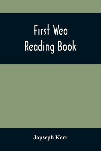 Cover image for First Wea Reading Book
