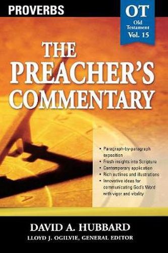 Cover image for The Preacher's Commentary - Vol. 15: Proverbs