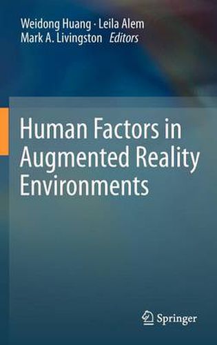 Cover image for Human Factors in Augmented Reality Environments