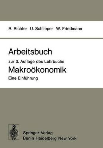 Cover image for Arbeitsbuch zur 3. Auflage des Lehrbuchs Makrookonomik - Eine Einfuhrung