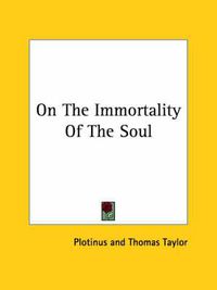 Cover image for On the Immortality of the Soul