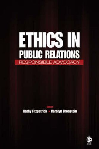 Cover image for Ethics in Public Relations: Responsible Advocacy