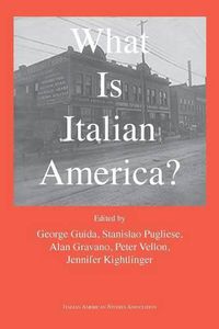 Cover image for What Is Italian America?