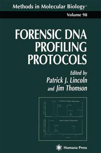 Cover image for Forensic DNA Profiling Protocols