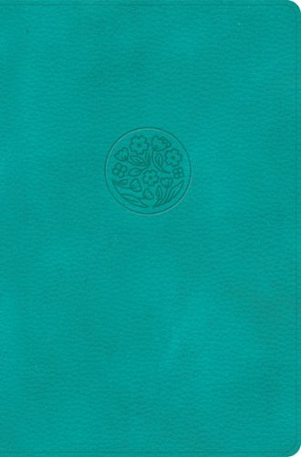 Cover image for NASB Giant Print Reference Bible, Teal Leathertouch