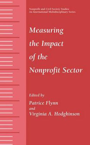 Cover image for Measuring the Impact of the Nonprofit Sector