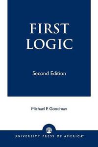 Cover image for First Logic